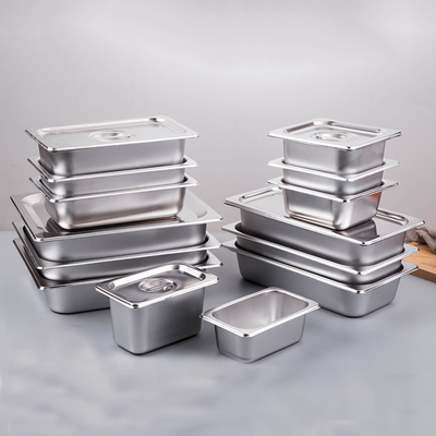 Os E.U. denominam o alimento Pan Superior Heat Conductivity de GN2/1 GN2/3 SS
