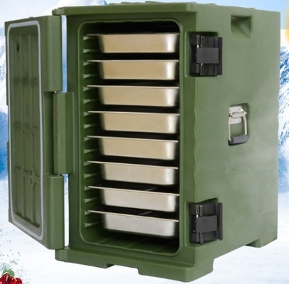 recipientes de alimento 90L em excesso militares, alimento isolado Pan Carrier