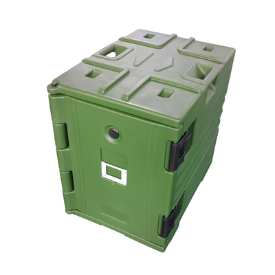 recipientes de alimento 90L em excesso militares, alimento isolado Pan Carrier