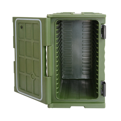 recipientes de alimento 90L em excesso militares, alimento isolado Pan Carrier