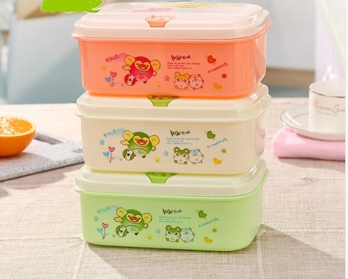recipientes plásticos reusáveis do almoço 960ml, recipientes reusáveis da preparação da refeição