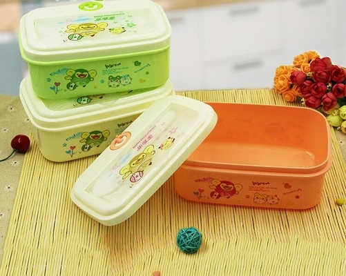 recipientes plásticos reusáveis do almoço 960ml, recipientes reusáveis da preparação da refeição