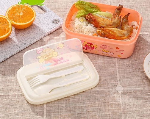 recipientes plásticos reusáveis do almoço 960ml, recipientes reusáveis da preparação da refeição