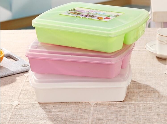 1280ml Bento Lunch Box reusável 4 compartimentos