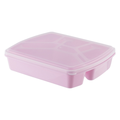 1280ml Bento Lunch Box reusável 4 compartimentos