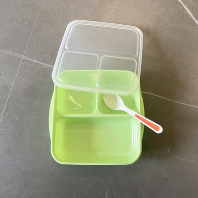 Compartimento reusável Bento Lunch Box 1000ml dos PP 3