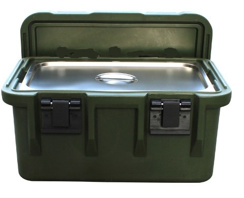 33L isolou os recipientes de transporte GN do alimento Pan With Seal Carrier