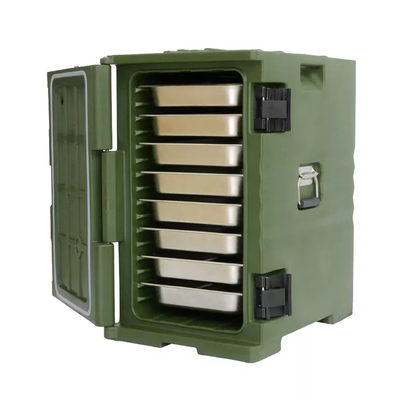 Alimento isolado plástico Pan Carrier Hot Cold Holding 120L de Rotomolding