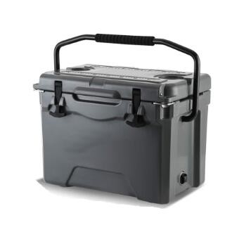 25L plástico Roto moldou a caixa de gelo exterior do equipamento de pesca da caixa de gelo