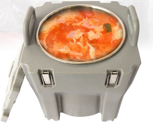 LLDPE de aço inoxidável 50L isolou o recipiente da sopa