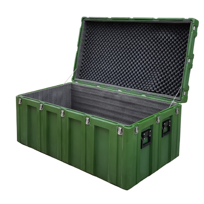 Caixa de ferramentas de Rotomolded do padrão militar, casos duros em excesso militares Dustproof